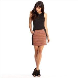 Rachel Rachel Roy Tweed Multi Color‎ Mini Skirt 6